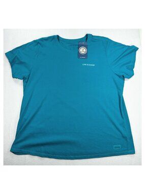 Life Is Good‎ “Soak It In” Unisex Crusher Tee Size XXXL Casual Graphic Oversized